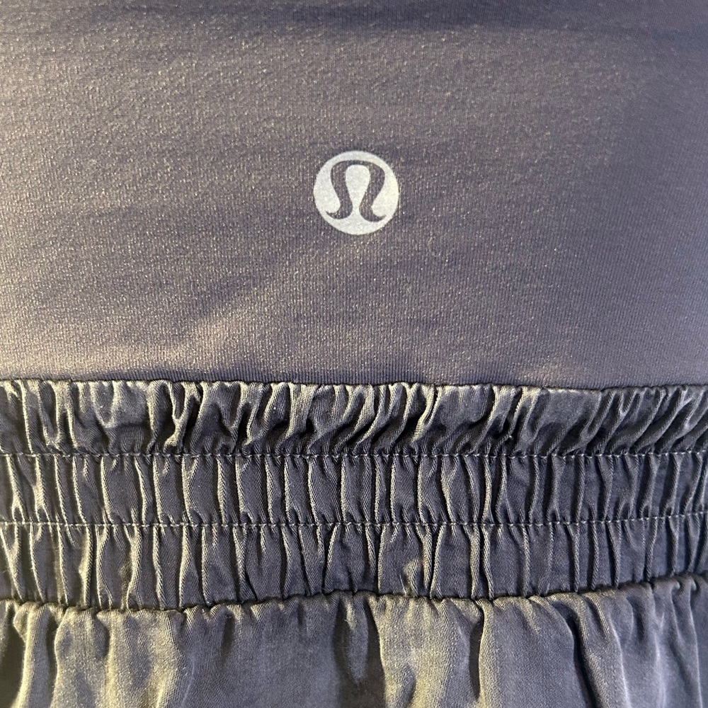 Lululemon babydoll black / grey soft sundress dress tank strap 10 - Picture 5 of 11